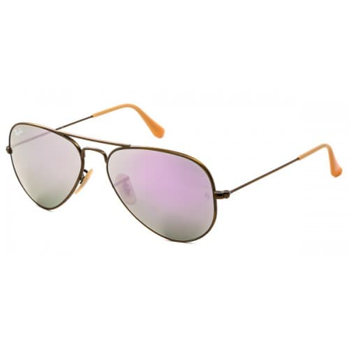 RAYBAN RB 3025 167/4K 58-14  3N AVIATOR MIRROR  LILAC