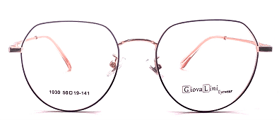 GiovaLini 1030 METAL SERIES COL. 4 BLACK/PINK GOLD 50-19-141