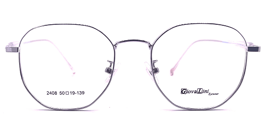 GiovaLini 2408 COL. 5 SILVER/LIGHT BLUE 50-19-139 METAL SERIES