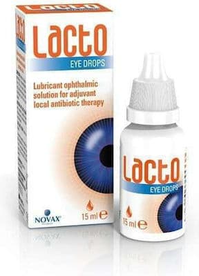 LACTO EYE DROPS ΟΦΘΑΛΜΙΚΕΣ ΣΤΑΓΟΝΕΣ 15ML